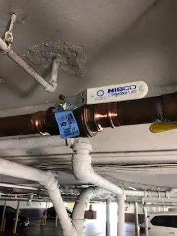 Copper pipe repair and valve work for Backflow Testing in Linganore