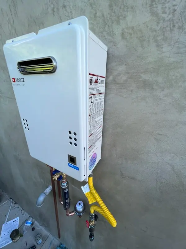 Tankless water heater installation for Linganore homes